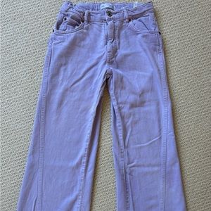 Zara girl’s jeans. 11-12. Lavender